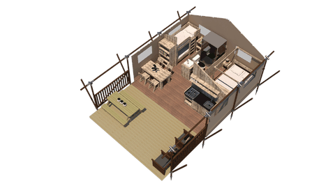 Simple, stylish and spacious Woody 27